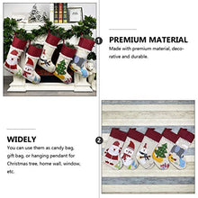 Load image into Gallery viewer, Tomaibaby Xmas Stockings Gift Bags Christmas Mini Stockings Christmas Tree Decorations Xmas Party Ornament (Random Style)
