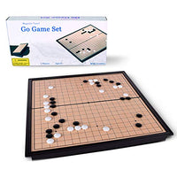RNK Gaming Magnetic Travel Go Game Set - 19 X 19 Magnetic Chinese Go Board Game