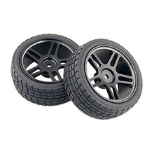 Load image into Gallery viewer, Toyoutdoorparts 4X RC Aluminum Wheel Rubber Tires Sponge Rim HSP HPI 1:10 On-Road Car 122H-8005
