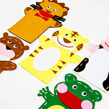 Load image into Gallery viewer, heave Christmas DIY Cloth Puppets Animal Hand Puppet Making Kit for Xmas Decoration,Handmade Birthday Xmas Party Gifts for Kids H
