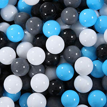 Load image into Gallery viewer, Heopeis Baby Ball Pit Balls - 100pcs Plastic Balls Play Balls for Ball Pit Crawl Balls for Baby Kids Ball Pool with a Storage Bag .
