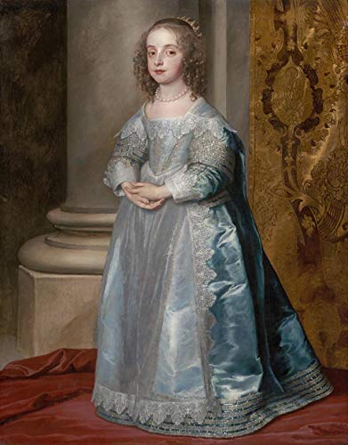 Anthony Van Dyck Princess Mary Daughter of Charles I Wooden Jigsaw Puzzles for Adult and Kids Toy Painting 1000 Piece