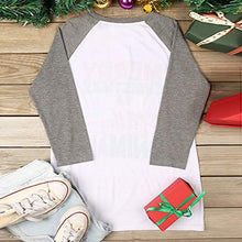 Load image into Gallery viewer, Franterd Merry Christmas Tops Women Christmas Stitching Alphabet Print Holiday Party Blouse Sports Pullover
