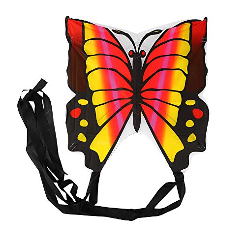 Butterfly Kite, Vivid Beautiful Classical Tail Kite Lightweight Children Long Tail Kite for Parks Garden Toy