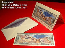 Load image into Gallery viewer, 5 Donald Trump Million Dollar Legacy Bill with Bonus Thanks a Million Gift Card Set
