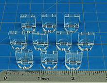 Load image into Gallery viewer, LITKO 1/2 inch Wargame Counter Stands, Clear (10)
