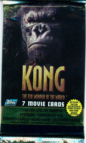 KONG Movie Trading Card Pack