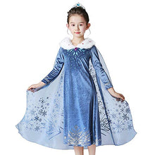Load image into Gallery viewer, Mukola Girls Princess Costume Queen Dress Up Birthday Halloween Party 3-8Y
