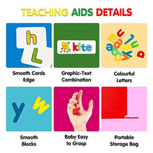 Load image into Gallery viewer, EHO Preschool Learnig Toys for 3 4 5 Year Old Girls,Sight Words Flash Cards Kindergarten Graduation Educational Toys for 3 4 5 Year Old Boys Gifts for 3-5 Year Old Girls Spelling Games Toys Girls
