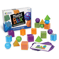 Learning Resources Mental Blox Critical Thinking Game, Homeschool, Easter Basket Game, 20 Blocks, 20