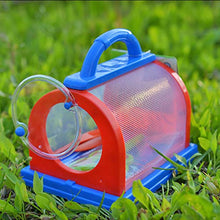 Load image into Gallery viewer, Heave Kids Bug Catcher Kit for Outdoor Explorer Bug Collection,Insect Box Bug Observation Container,Bug Magnifier,and Tweezers,Science Nature Exploration Toy for Boys and Girls Red Blue Random Color-
