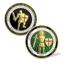 Load image into Gallery viewer, Put On The Whole Armor of God Challenge Coins (Ephesians 6:11-13)
