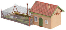 Load image into Gallery viewer, Faller 130328 Henhouse with Free Run Pen HO Scale Building Kit
