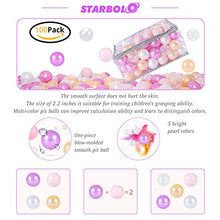 Load image into Gallery viewer, Ball Pit Balls - Pack of 100 - Pearl 5 Pestel Colors BPA&amp;Phthalate Free Pit Balls Crush Proof Play Ball Soft Plastic Ball for Girl Boy Kids Birthday Pool Tent Party (100Balls).
