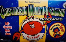 Load image into Gallery viewer, Fast Track Learning Fractions: Math Dominoes Crustacean Mult (Crabs
