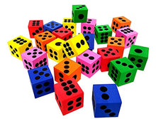 Load image into Gallery viewer, &#39;Playscene&#39; Big Foam Playing Dice (Party Packs!) (60 Dozen)
