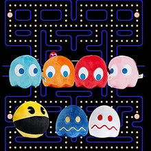 Load image into Gallery viewer, Blue Stuffed Pacman Plush Toy,Cute Stuffed Pacman Toys Plush Doll, Soft Stuffed Animals Pacman Plush, Blue Pacman Ghost Plush Decor, Soft Birthday Gifts for Kids Girls Boys (Blue, 6inch)
