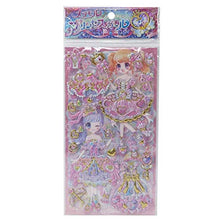 Load image into Gallery viewer, metamorphic Princess Girl sticker / Heart Princess Girl for girls

