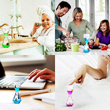 Load image into Gallery viewer, YUE MOTION Liquid Motion Bubbler Timer / Diamond Shaped Liquid Timer for Fidget Toy,Autism Toys , Children Activity, Calm Relaxing ,Penguin Desk Toys and Home Ornament
