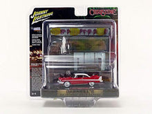 Load image into Gallery viewer, Johnny Lightning Christine 1958 Plymouth Fury Diorama (Includes Darnell&#39;s Garage Interior) 1:64 Scale Die-Cast Model Car
