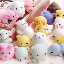 Load image into Gallery viewer, ROSYKIDZ 40pcs Mochi Squishy Toys Bulk, Kids Party Favors Squishies Stress Toys Pack Includes Unicorn and Animals Toy for Kids Boys Girls Class Prize Box Items, Desk Mini Toys for Classroom Rewards
