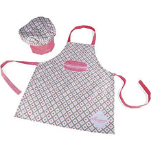 Load image into Gallery viewer, Janod J06582 Macaron Apron + Chef Hat, Pink
