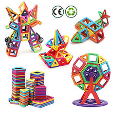 Load image into Gallery viewer, nicknack Mini Magnetic Blocks Toys Magnetic Tiles Building Blocks for Kids Baby and Toddler Gift Magnet Stacking Block Toys, 116pcs
