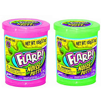 The #1 Flarp Noise Putty (2 Pack) - Fart Putty Slime Energizing Bundle - It Makes Fart Noises - Super Soft Pink and Green Slime- 2 Pack Energizing Style (Click for More Variations)