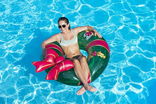 Load image into Gallery viewer, Swimline Christmas Wreath Inflatable Pool Ring, Multi, One Size
