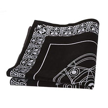 Load image into Gallery viewer, Huluda 49x49cm Pentacle Tarot Tablecloth Astrology Divination Playing Cards Board Game
