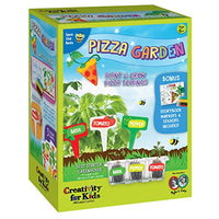 Creativity for Kids Pizza Garden Kit - Grow Your Own Pizza Vegetable and Herbs - Gardening Kit for Kids