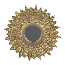 Load image into Gallery viewer, Dolls House Miniature Accessory Giltwood 1950&#39;s Sunburst Mirror

