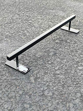 Load image into Gallery viewer, EMA Ramps Professional Fingerboard Flat Rail 100% Solid Steel Making it The Most Realistic Rail on The Market to be Used with Fingerboard Decks Fingerboard Ramps Great Addition for Fingerboard Parks
