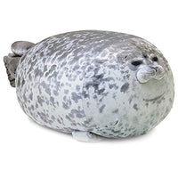 YOZATIA Chubby Blob Seal Pillow, Giant Stuffed Animals Hugging Pillow, Anime Plushies Cute Pillows Large(23.6 in)