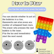 Load image into Gallery viewer, 4 Packs Bubble Toy, Autism Sensory Anxiety Stress Relief Satisfying Autistic Cheap ADHD Set Kids Adults Gift Rainbow Ball Game
