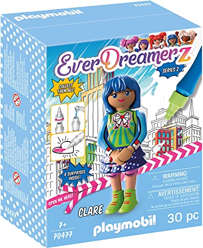 Playmobil EverDreamerz Comic World Clare with Paper Airplane Charm & 7 Surprises