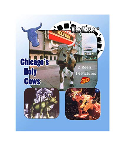 Cows on Parade ViewMaster Chicago's Holy Cows - 2 Reels 3D - CowParade