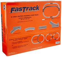 Load image into Gallery viewer, Lionel FasTrack Electric O Gauge, Outer Passing Loop Add-on Pack
