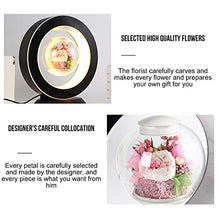 Load image into Gallery viewer, Valentine&#39;s Day Decor Maglev Immortal Flowers, Magnetic Levitation Floating Globe with Light Effect,Rose Light LED Night Light,Anniversary Birthday Wedding Gift for Women Her Girlfriend
