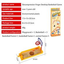 Load image into Gallery viewer, Desktop Games for Kids, Finger Basketball Shooting Game, Golf Desk Games, Mini Football Game, Hockey Table Games, Fun Sports Toy, Educational Toys for Boy Girl (Basketball)
