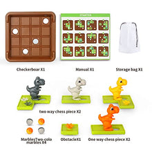 Load image into Gallery viewer, OnliForYu Dinosaur Push Ball! Puzzle Board Game for Kids, a STEM Brain Game with 60 Challenges - Brain Teaser Educational Toys for Family Party, Logic Travel Game Gift for Boy Girl Aged 5,6,7,8 and Up
