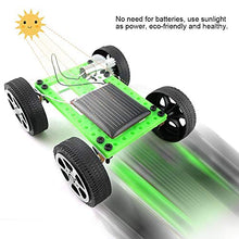 Load image into Gallery viewer, Tbest DIY Solar Powered Car Vehicle Toy Children Mini Sun Power Solar Car Model Toy Physics Science Educational Toy Science and Education Toy Supplies
