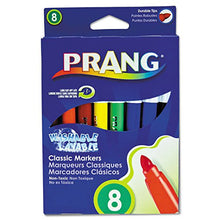Load image into Gallery viewer, Dixon Washable Markers, Eight Assorted Colors, 8/Set
