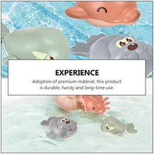 Load image into Gallery viewer, Toyvian Baby Bath Toys Wind up Dolphin Animal Figure Clockwork Fun Educational Bath Toy Pool Bath Time for Kids Toddler Party Favors Rosy
