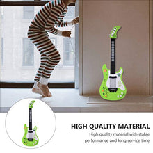 Load image into Gallery viewer, HEALLILY Kid Guitar Toy Electric Musical Guitar Play Guitar Ukulele Musical Instruments Educational Learning Toy Gift Green
