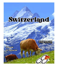 Load image into Gallery viewer, 3D Viewer Reels Switzerland - ViewMaster - 3 Reel Set - 21 3D Images
