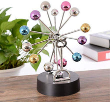 Load image into Gallery viewer, Globe, World Globe Explore The World Educational Swivel Globe Swivel Globe Kinetic Orbit Ornament Electronic Perpetual Motion Desk Toy Home Decoration for Desktop Office Home Decoration for
