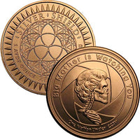 2017 Mini Mintage 1 oz .999 Pure Copper Round/Challenge Coin (#19 Big Mother)
