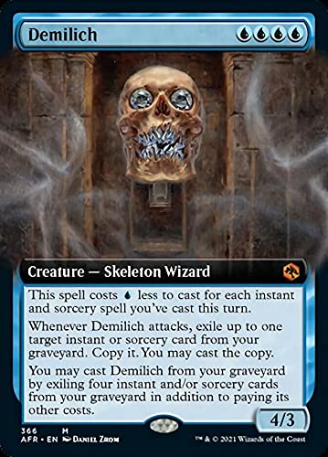 Magic: the Gathering - Demilich (366) - Extended Art - Foil - Adventures in The Forgotten Realms
