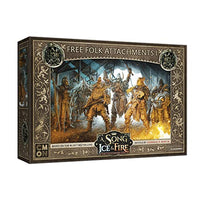 CMON A Song of Ice and Fire Tabletop Miniatures Game Free Folk Attachments I Box Set | Strategy Game for Teens and Adults | Ages 14+ | 2+ Players | Average Playtime 45-60 Minutes | Made
